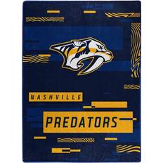 NHL Northwest Group Nashville Predators 50"" 60"" Digitize Raschel Blankets Blue