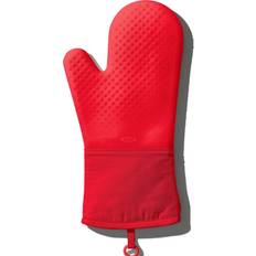 Presine OXO Good Grips Guanto da Forno in Silicone, Rosso Presina