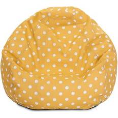 Majestic Home Goods 85907224070 Citrus Ikat Dot Bean Bag