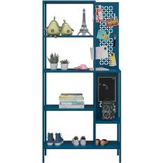 Book Shelves Mr. Kate 72.83" Annie Metal Book Shelf