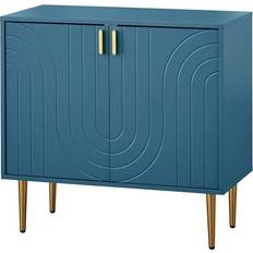 Blue Nesting Tables Lifestorey Tabaria Two Door Buffet Nesting Table