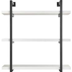 Wall Shelves Danya B Modern 3-Tier Hanging Bracket Wall Shelf