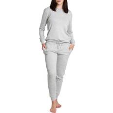 Blis Women's Plus 2-Piece Jogger Lounge Set Grey