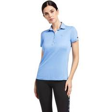 Ariat Women Polo Shirts Ariat Womens Talent Polo Reykjavik Blue