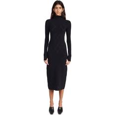 Proenza Schouler Label Pointelle Sheath Dress - White