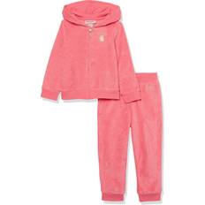 Juicy couture tracksuit set Juicy Couture Girls Pieces Hooded Jog Pant Set, Aqua