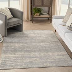 Grey indoor outdoor carpet Nourison Essentials Indoor/Outdoor Beige