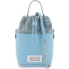 Maison Margiela Blue Small 5AC Bucket Bag T6197 Aqua UNI