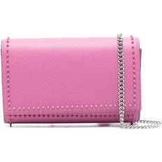 Christian Louboutin Paloma Leather Clutch W/spikes Gummy 01