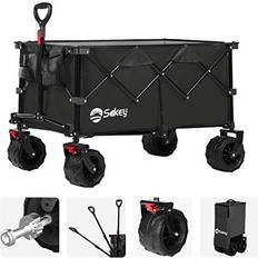 Utility Wagons Sekey Collapsible Foldable Wagon