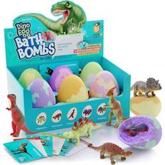 Bath Toys Dan&Darci Dino egg bath bombs with surprise inside for kids 6 pack