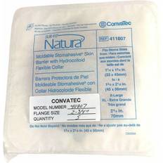 Health Convatec natura stomahesive ostomy barrier, white, 10/box 581629_bx