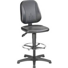 Chaises de bureau Arbeitsdrehstuhl Unitec Bodengleiter+Fußring 580-850 mm Chaise de bureau