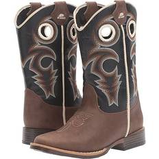 Riding Shoes DBL Barrel Kids Trace Western Boot