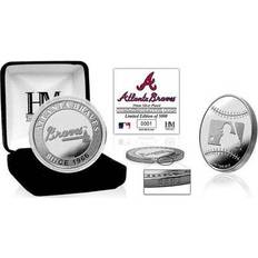 Atlanta Braves Sports Fan Products Highland Mint Atlanta Braves Silver Coin