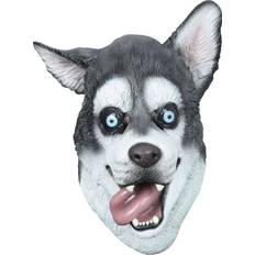 Husky Dog Adult Latex Costume Mask