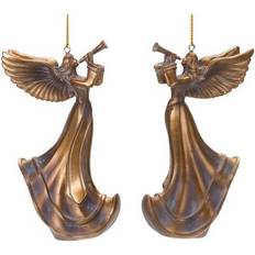 Trumpet Angel Bronze Set of 6