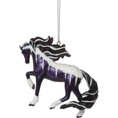 Black Christmas Tree Ornaments Enesco Painted Ponies Frosted Black Magic 20th Anniversary Christmas Tree Ornament