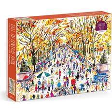 Galison Puzzles Galison Michael Storrings Fall in Central Park 1000 Piece Puzzle