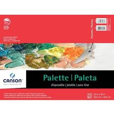 Canson Disposable paper palette 40 sht pad 12x16