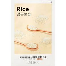 Tamaño Viaje Mascarillas Faciales Missha Airy Fit Sheet Rice Mask