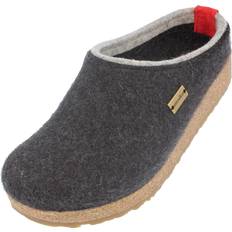 Grau - Unisex Hausschuhe Haflinger Hausschuhe grau Grizzly