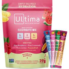 Carbohydrates Ultima Replenisher Electrolyte Hydration Powder Tropical Count