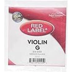 Super Sensitive Red Label Violin G String 3/4 Medium