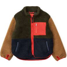 Liewood Nolan Pile Jacket - Army Brown Multi Mix