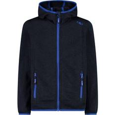 Azul Chaquetas de Forro Polar CMP Chaqueta Niño Con Capucha Fija - B.Azul-Real