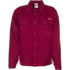 Green Work Jackets Planam MG 260 Waisted Jacket - Bordeaux