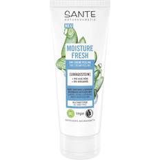 Lavasten SANTE Naturkosmetik Moisture Fresh 3in1 Creme Peeling Bio-Aloe Vera & Bio-Avocadoöl, klärende