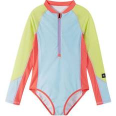 Poliestere Costumi da bagno Reima Kid's Aalloilla UV Swimsuit - Light Turquoise (5200181)