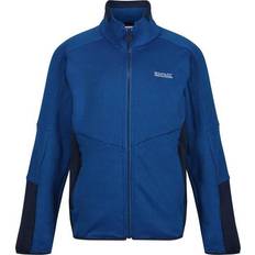 Niña Chaquetas de Forro Polar Regatta Kid's Highton Winter Full Zip III - Skydiver Admiral Blue (RKA377_MXG)