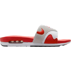 Slippers & Sandals Nike Air Max 1 - White/Black/Light Neutral Grey/University Red