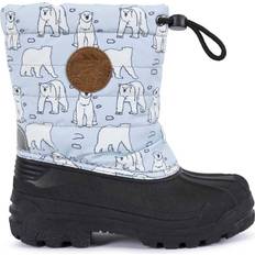 TPR Winter Shoes Children's Shoes Trespass Kid's Remy Snow Boots - Polar Bear Print