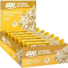 Vegetarisch Riegel Optimum Nutrition Marshmallow Crunch Protein Bar 70g 10 Stk.