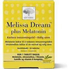 Søvn Kosttilskudd New Nordic Melissa Dream plus Melatonin