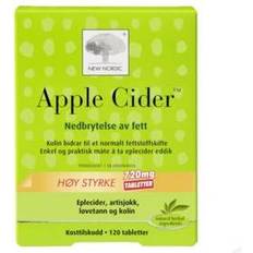 Tabletter Magehelse New Nordic Apple Cider Høy styrke 120 tabl