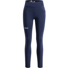 Swix Pace High Waist Tights Dame Dark Navy