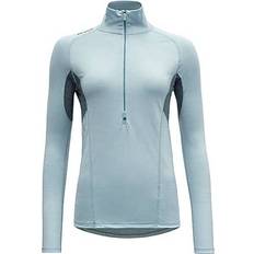 Gehen & Wandern Pullover Devold Merino 130 Zip Neck - Blau