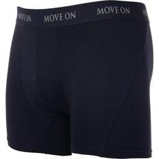 Herre bambus underbukser MoveOn Boxershorts, bambus Sort Herre Herre