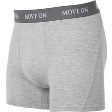 Herre bambus underbukser MoveOn Boxershorts, bambus GråMelert Herre Herre