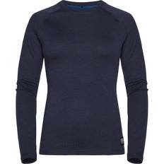 Blå Undertrøyer Urberg Selje Top Merino-bamboo Women's Black Iris