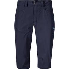 Blå Shorts Bergans of Norway Vandre Light Softshell Long Shorts Dame