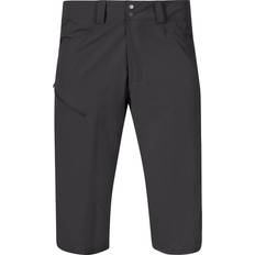 Bergans Mies Shortsit Bergans Vandre Light Softshell Long Shorts - Dark Shadow Grey