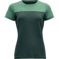 Green - Women Base Layer Tops Devold Norang T-Shirt - Gruen