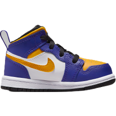 Jordan 1 mid lakers Nike Air Jordan 1 Mid Lakers TD - Dark Concord/White/Black/Taxi