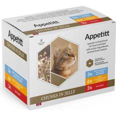 Appetitt menyboks mix gele våtfôr katt