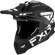 FXR Helium Race Div MX Helmet - Black/White
